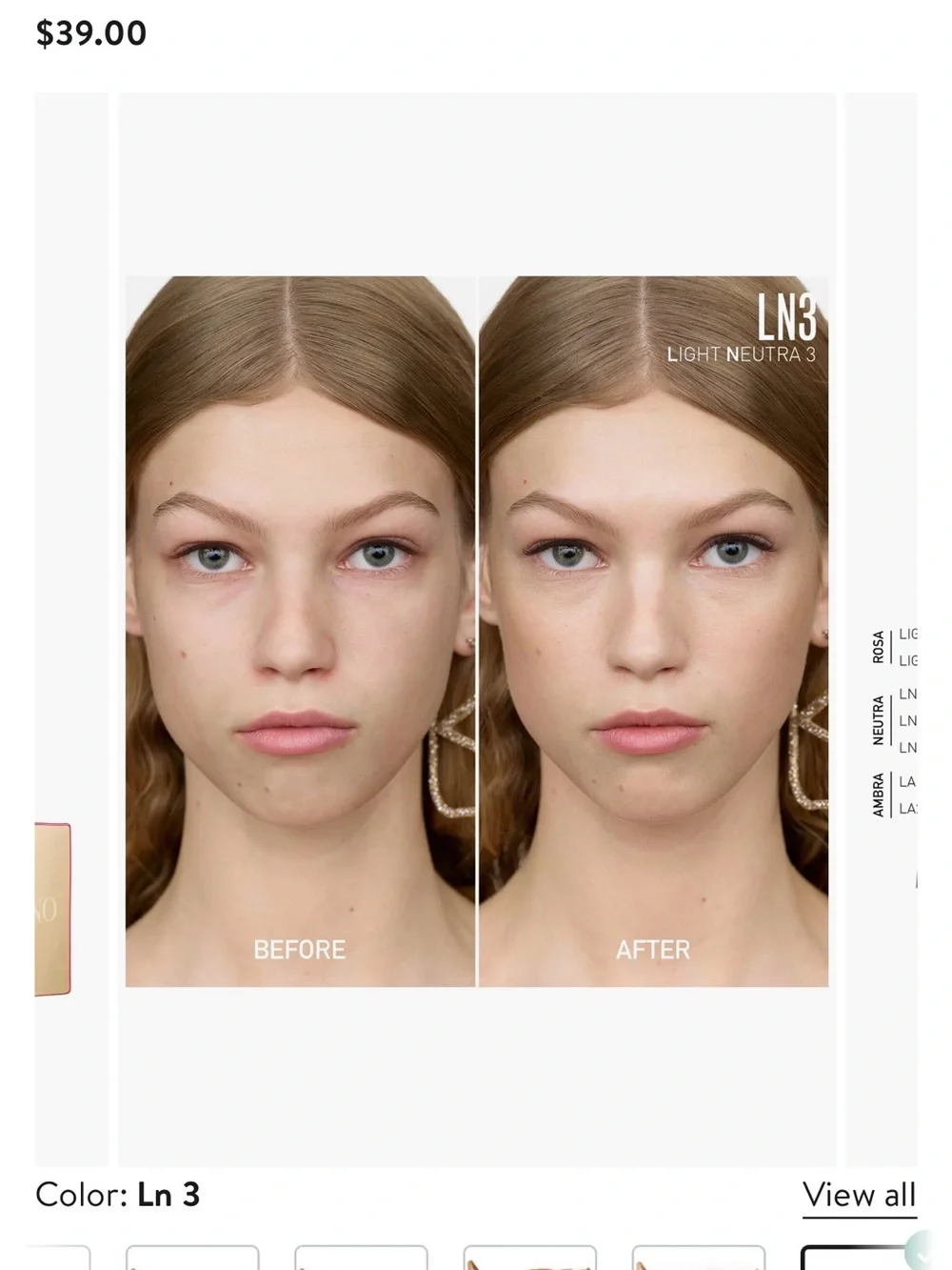 Very Valentino Light Neutral 3 Creamy Liquid Concealer